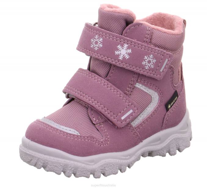 superfit_purple_pink_babies_husky1_boot_with_velcro_fastener_z6z8475.jpg Superfit Purple/Pink Babies HUSKY1 - Boot with Velcro Fastener Z6Z8475 - Image 1
