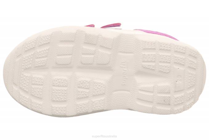 Superfit Purple/Pink Babies RUSH - Sneakers low with Velcro Fastener Z6Z8241 - Image 5