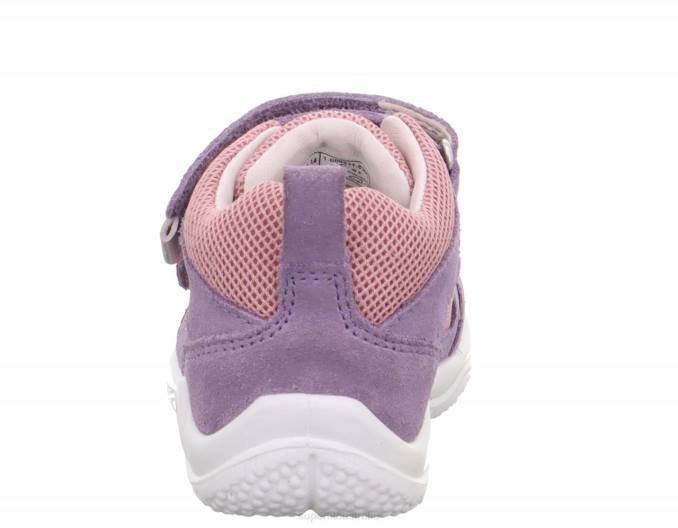 Superfit Purple/Pink Babies UNIVERSE - Sneakers low with Velcro Fastener Z6Z8254 - Image 3