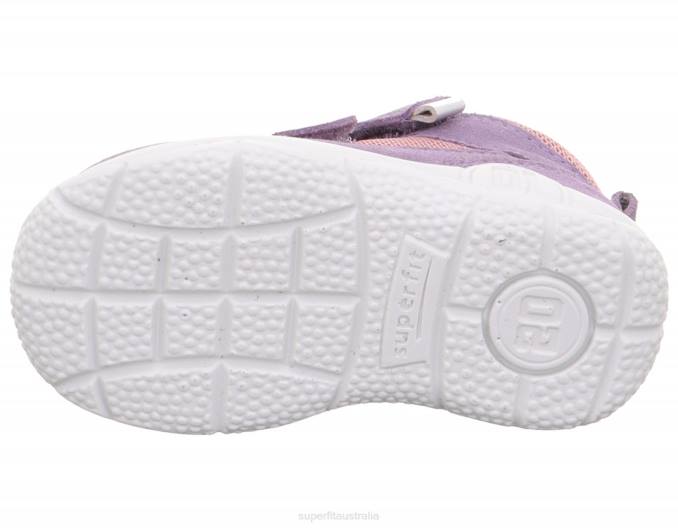 Superfit Purple/Pink Babies UNIVERSE - Sneakers low with Velcro Fastener Z6Z8254 - Image 5
