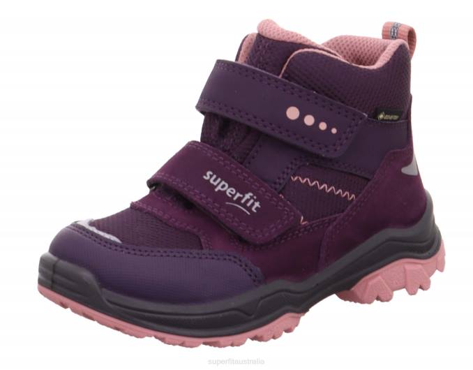 superfit_purple_pink_toddlers_jupiter_boot_with_velcro_fastener_z6z8707.jpg Superfit Purple/Pink Toddlers JUPITER - Boot with Velcro Fastener Z6Z8707 - Image 1