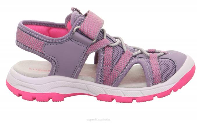 Superfit Purple/Pink Toddlers TORNADO LIGHT - Sandal with Velcro Fastener Z6Z8637 - Image 2