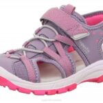 Superfit Purple/Pink Toddlers TORNADO LIGHT - Sandal with Velcro Fastener Z6Z8637