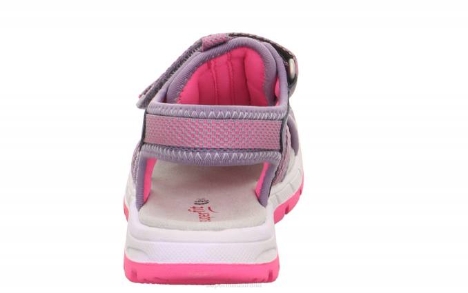 Superfit Purple/Pink Toddlers TORNADO LIGHT - Sandal with Velcro Fastener Z6Z8637 - Image 3