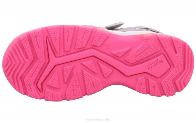 Superfit Purple/Pink Toddlers TORNADO LIGHT - Sandal with Velcro Fastener Z6Z8637 - Image 5