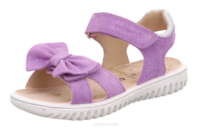 superfit_purple_toddlers_sparkle_sandal_with_velcro_fastener_z6z8632.jpg Superfit Purple Toddlers SPARKLE - Sandal with Velcro Fastener Z6Z8632 - Image 1