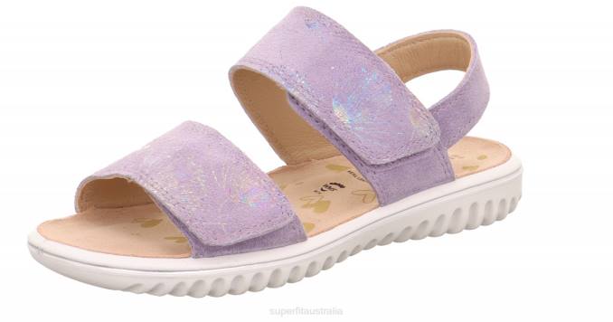 superfit_purple_toddlers_sparkle_sandal_with_velcro_fastener_z6z8645.jpg Superfit Purple Toddlers SPARKLE - Sandal with Velcro Fastener Z6Z8645 - Image 1