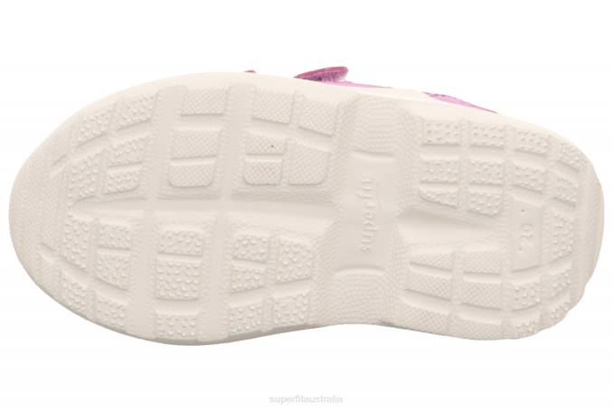 Superfit Purple/Yellow Babies RUSH - Sneakers low with Velcro Fastener Z6Z8289 - Image 5