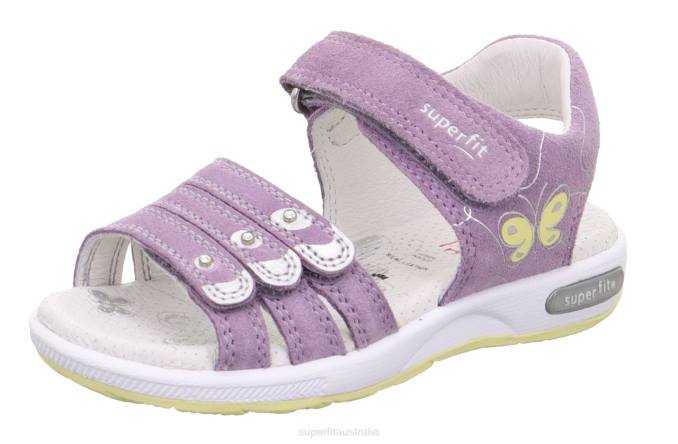 superfit_purple_yellow_toddlers_emily_sandal_with_velcro_fastener_z6z8669.jpg Superfit Purple/Yellow Toddlers EMILY - Sandal with Velcro Fastener Z6Z8669 - Image 1