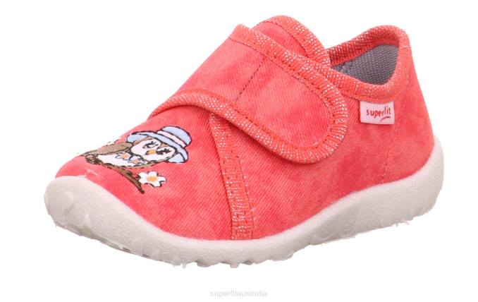superfit_red_babies_spotty_slipper_with_velcro_fastener_z6z8143.jpg Superfit Red Babies SPOTTY - Slipper with Velcro Fastener Z6Z8143 - Image 1