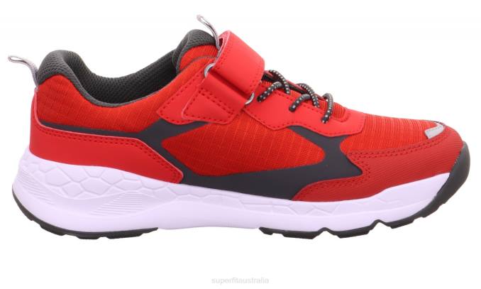 Superfit Red/Grey Toddlers FREE RIDE - Sneakers low with Velcro Fastener Z6Z8890 - Image 2