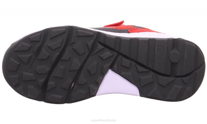 Superfit Red/Grey Toddlers FREE RIDE - Sneakers low with Velcro Fastener Z6Z8890 - Image 5