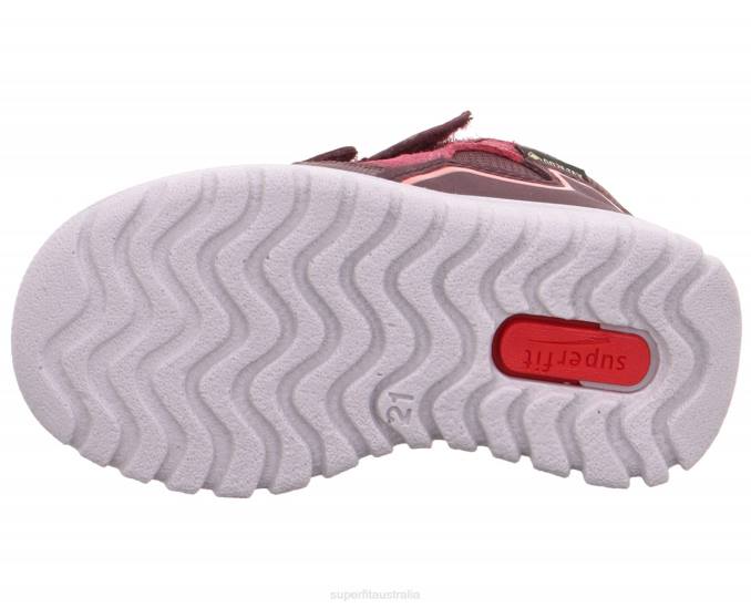 Superfit Red/Orange Babies SPORT7 MINI - Sneakers high with Velcro Fastener Z6Z8273 - Image 5