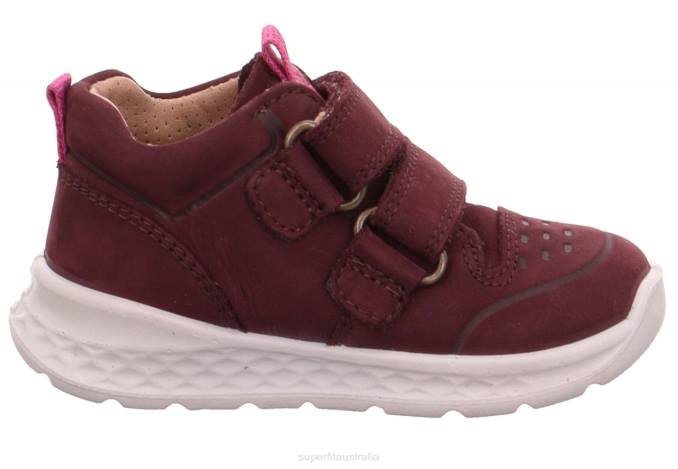 Superfit Red/Pink Babies BREEZE - Sneakers low with Velcro Fastener Z6Z8407 - Image 2