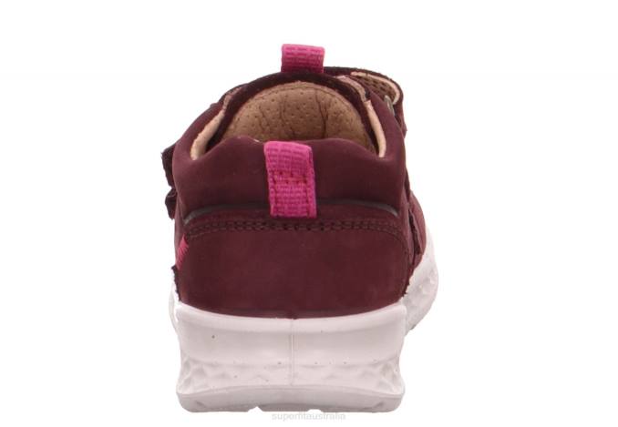 Superfit Red/Pink Babies BREEZE - Sneakers low with Velcro Fastener Z6Z8407 - Image 3