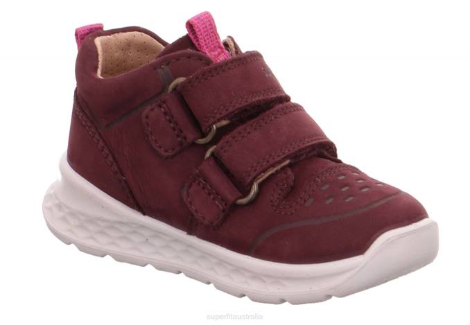 Superfit Red/Pink Babies BREEZE - Sneakers low with Velcro Fastener Z6Z8407 - Image 4