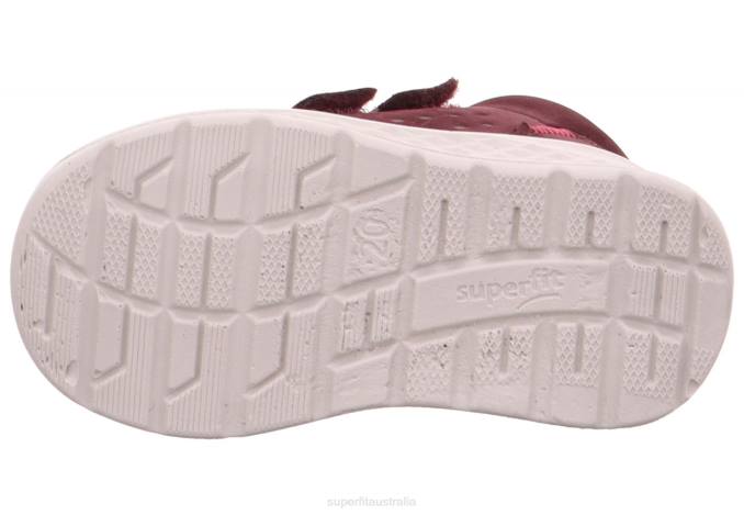 Superfit Red/Pink Babies BREEZE - Sneakers low with Velcro Fastener Z6Z8407 - Image 5