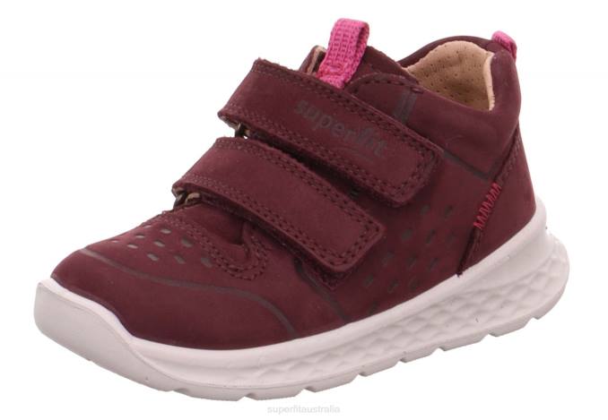 superfit_red_pink_babies_breeze_sneakers_low_with_velcro_fastener_z6z8407.jpg Superfit Red/Pink Babies BREEZE - Sneakers low with Velcro Fastener Z6Z8407 - Image 1