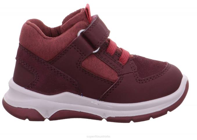 Superfit Red/Pink Babies COOPER - Sneakers low with Velcro Fastener Z6Z8392 - Image 2
