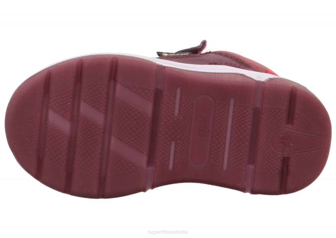 Superfit Red/Pink Babies COOPER - Sneakers low with Velcro Fastener Z6Z8392 - Image 5