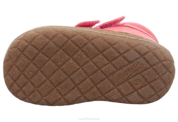Superfit Red/Pink Babies SATURNUS - Sneakers low with Velcro Fastener Z6Z8292 - Image 5
