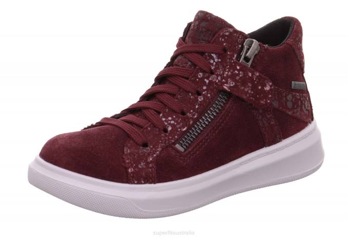 superfit_red_toddlers_cosmo_sneakers_high_with_zip_z6z8852.jpg Superfit Red Toddlers COSMO - Sneakers high with Zip Z6Z8852 - Image 1