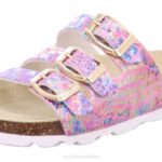 Superfit Rose Toddlers FUSSBETTPANTOFFEL - Slipper with Buckle Z6Z8595