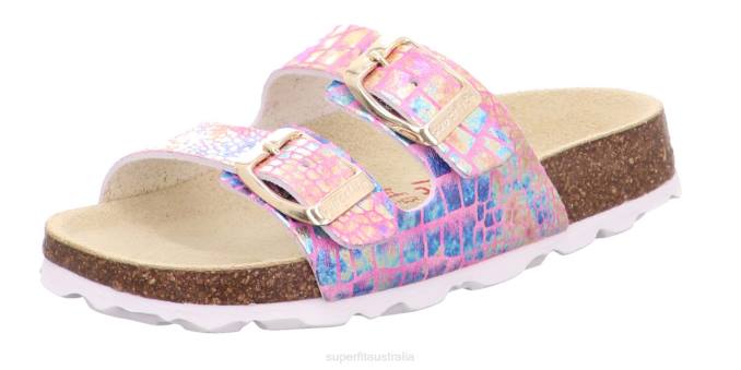 superfit_rose_toddlers_fussbettpantoffel_slipper_with_buckle_z6z8601.jpg Superfit Rose Toddlers FUSSBETTPANTOFFEL - Slipper with Buckle Z6Z8601 - Image 1