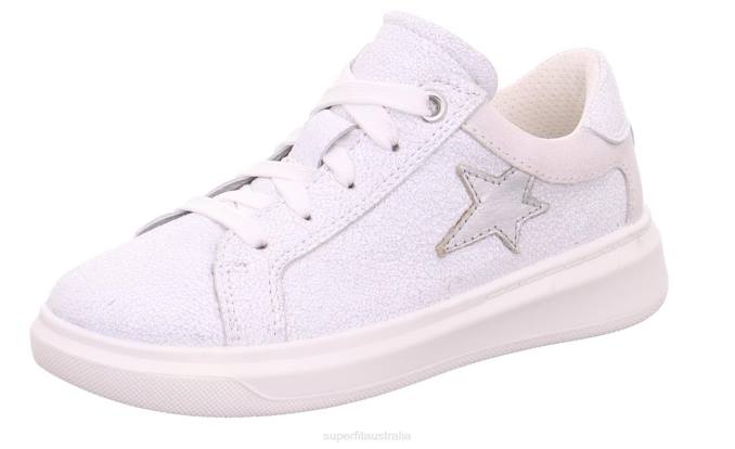 superfit_white_toddlers_cosmo_sneakers_low_with_lacing_z6z8868.jpg Superfit White Toddlers COSMO - Sneakers low with Lacing Z6Z8868 - Image 1