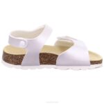 Superfit White Toddlers FUSSBETTPANTOFFEL - Sandal with Velcro Fastener Z6Z8685 - Image 2