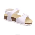 Superfit White Toddlers FUSSBETTPANTOFFEL - Sandal with Velcro Fastener Z6Z8685 - Image 4