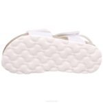 Superfit White Toddlers FUSSBETTPANTOFFEL - Sandal with Velcro Fastener Z6Z8685 - Image 5