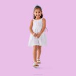 Superfit White Toddlers FUSSBETTPANTOFFEL - Sandal with Velcro Fastener Z6Z8685 - Image 8