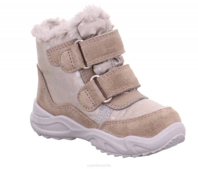 Superfit Beige Babies GLACIER - Boot with Velcro Fastener Z6Z8477