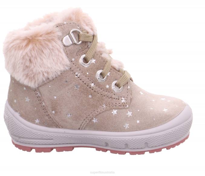 Superfit Beige Babies GROOVY - Boot with Lacing Z6Z8465