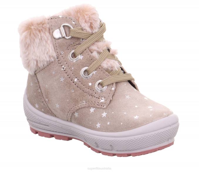 Superfit Beige Babies GROOVY - Boot with Lacing Z6Z8465