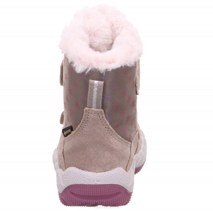 Superfit Beige/Pink Babies ICEBIRD - Boot with Velcro Fastener Z6Z8492