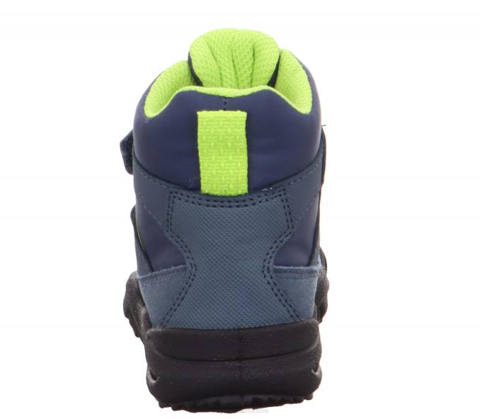 Superfit Blue/Green Babies GLACIER - Boot with Velcro Fastener Z6Z8476