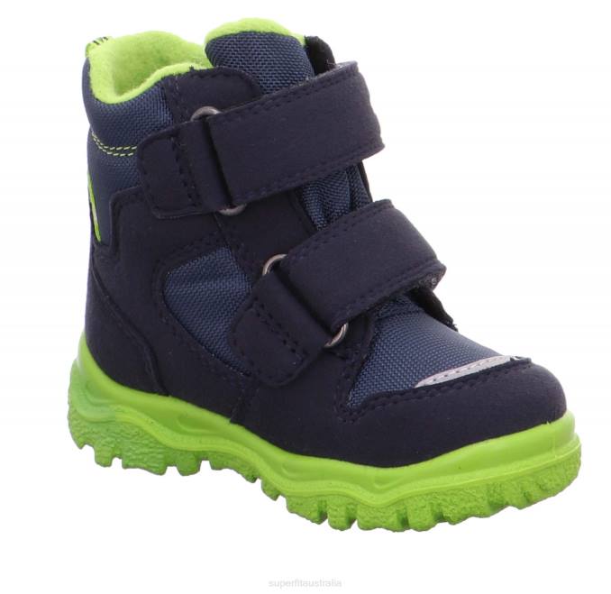 Superfit Blue/Green Babies HUSKY1 - Boot with Velcro Fastener Z6Z8452