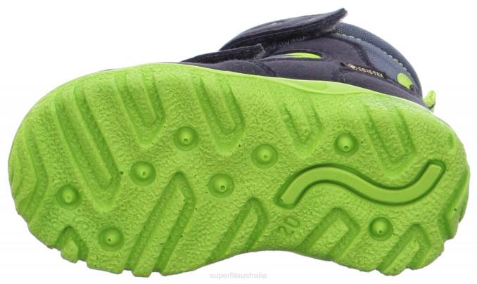 Superfit Blue/Green Babies HUSKY1 - Boot with Velcro Fastener Z6Z8452