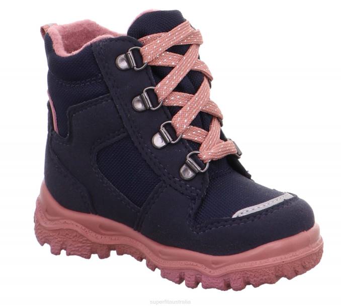 Superfit Blue/Pink Babies HUSKY1 - Boot with Lacing Z6Z8460