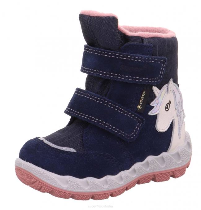 Superfit Blue/Pink Babies ICEBIRD - Boot with Velcro Fastener Z6Z8471