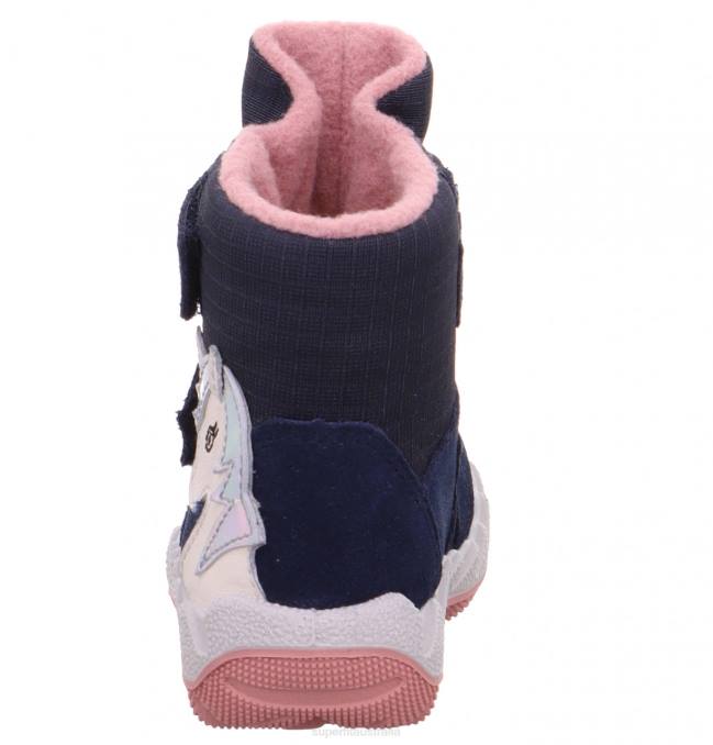 Superfit Blue/Pink Babies ICEBIRD - Boot with Velcro Fastener Z6Z8471