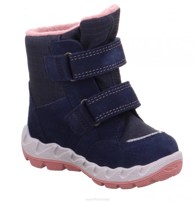 Superfit Blue/Pink Babies ICEBIRD - Boot with Velcro Fastener Z6Z8471