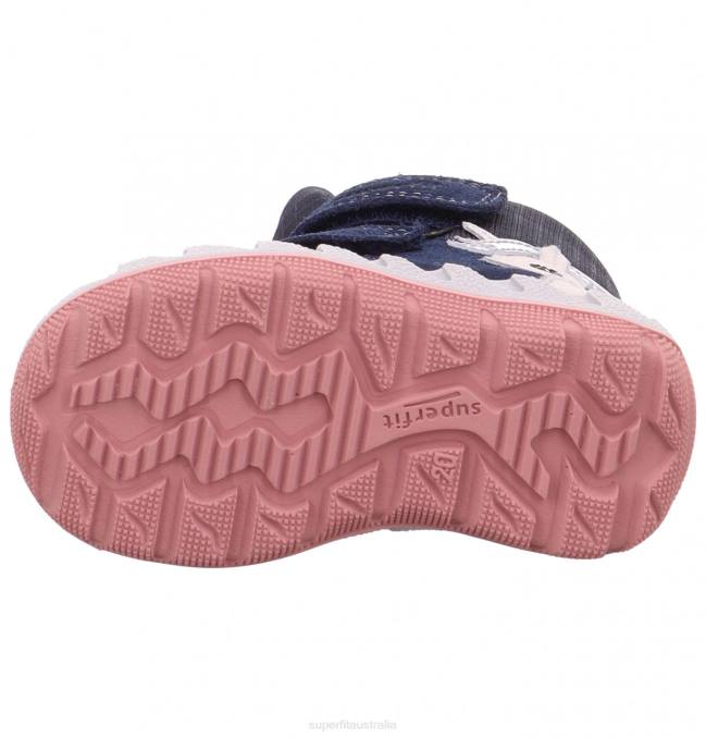 Superfit Blue/Pink Babies ICEBIRD - Boot with Velcro Fastener Z6Z8471