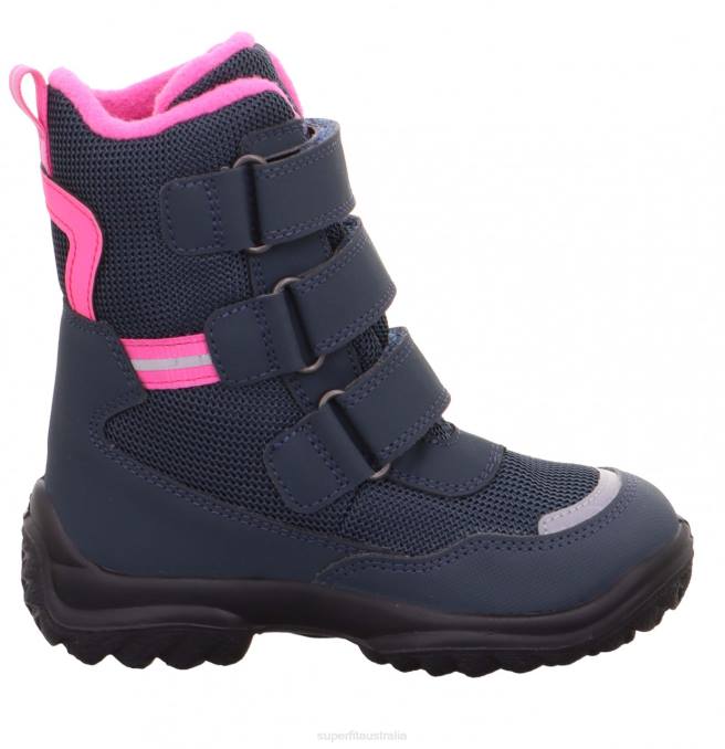 Superfit Blue/Pink Babies SNOWCAT - Boot with Velcro Fastener Z6Z8500