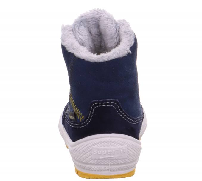 Superfit Blue/Yellow Babies GROOVY - Boot with Lacing Z6Z8486