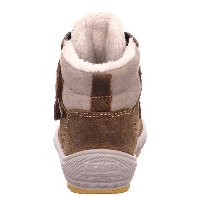 Superfit Brown/Beige Babies GROOVY - Boot with Velcro Fastener Z6Z8480