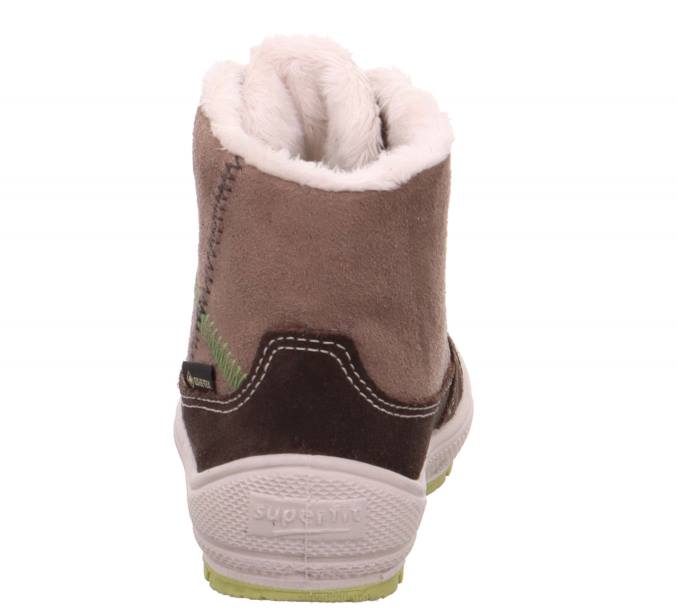 Superfit Brown/Green Babies GROOVY - Boot with Lacing Z6Z8463