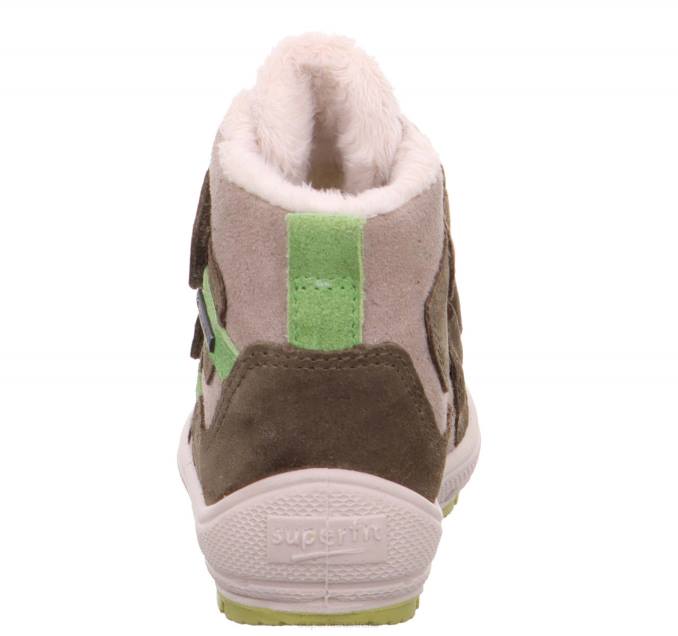 Superfit Green Babies GROOVY - Boot with Velcro Fastener Z6Z8490